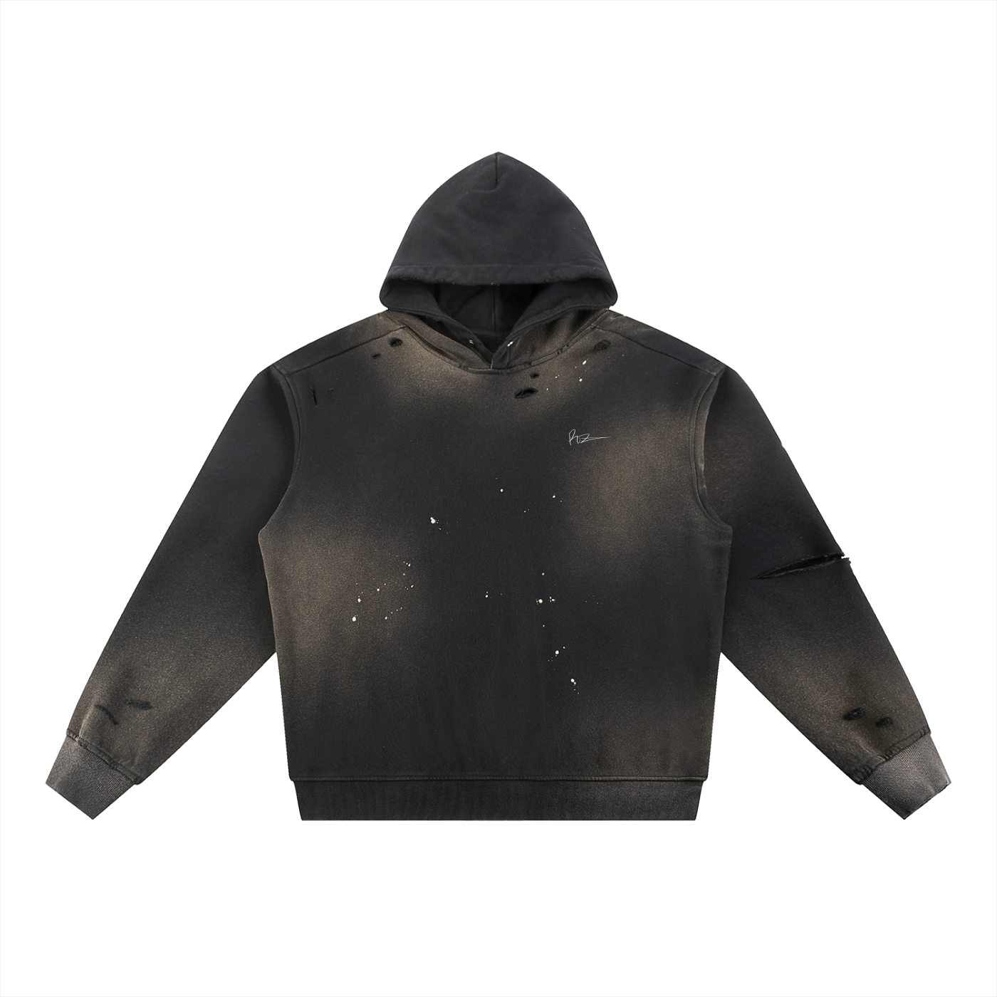NUMINEUX OFFICIAL STREETWEAR RELEASE: RIPPED HOODIE